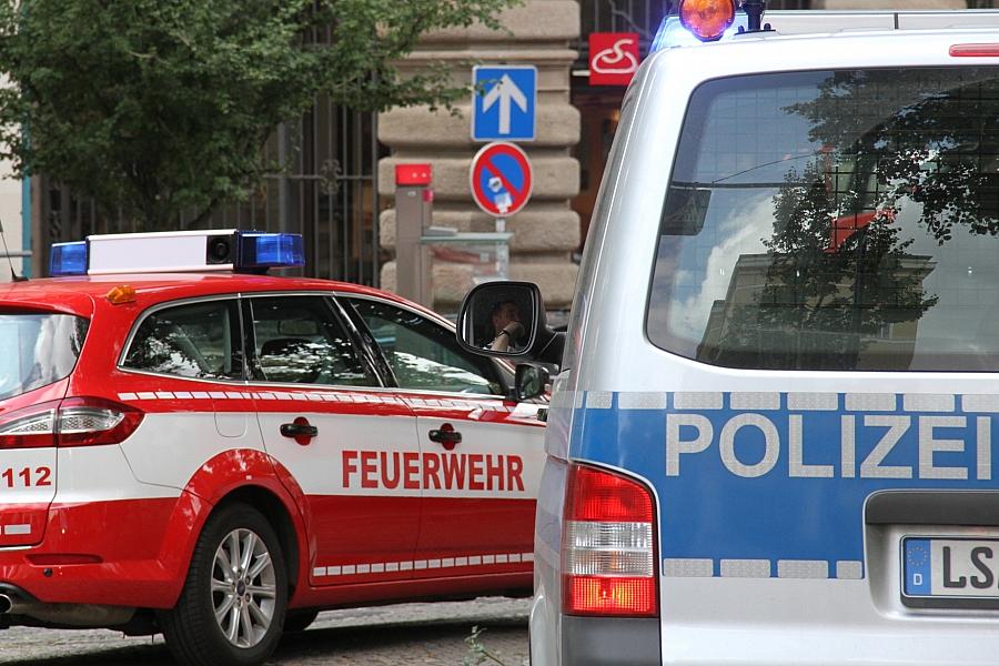 Rauchaustritt in Dresdner Brandruine löst Feuerwehreinsatz aus