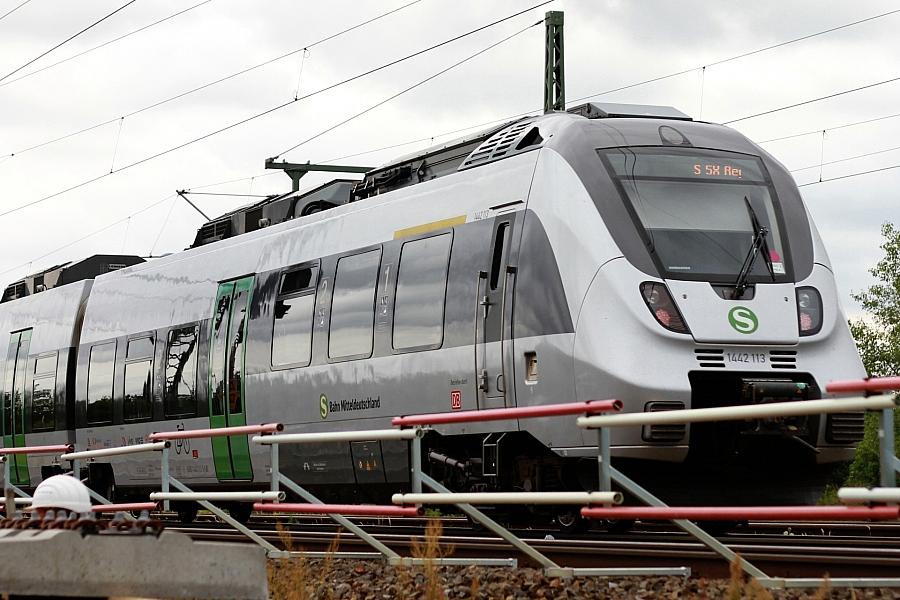 S-Bahn-Surfer in Leipzig unterwegs