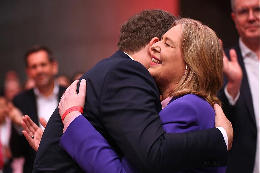 SPD-Parteitag: Bärbel Bas mit 95 Prozent zur neuen Vorsitzenden gewählt – schwaches Ergebnis für Klingbeil
