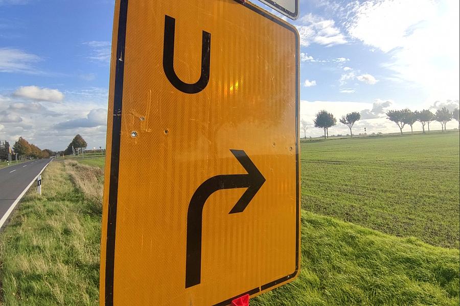 Kreisstraße K 1354 bei Drei Annen Hohne gesperrt