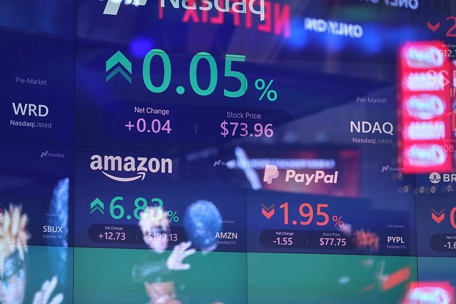 US-Börsen uneinheitlich: Dow fällt, Nasdaq steigt dank Tech-Rally