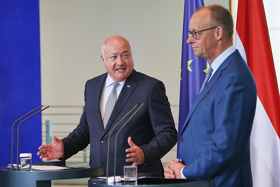 Merz pocht in Salzburg auf stärkere europäische Zusammenarbeit