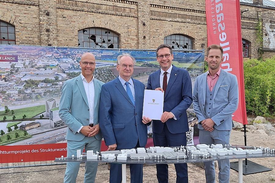 Halle erhält 203 Millionen Euro für Strukturwandel-Projekte