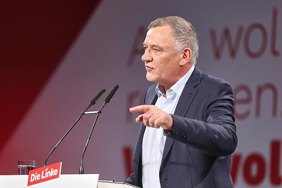 Linken-Chef van Aken fordert Stopp des EU-Israel-Abkommens