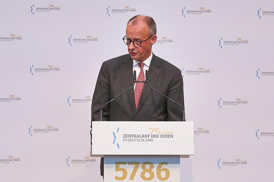 Friedrich Merz würdigt Zentralrat der Juden als demokratische Lebensader