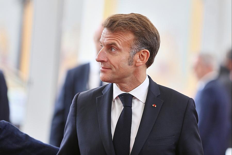 Macron verteidigt Frankreichs Wirtschaftskraft und betont deutsch-französische Freundschaft