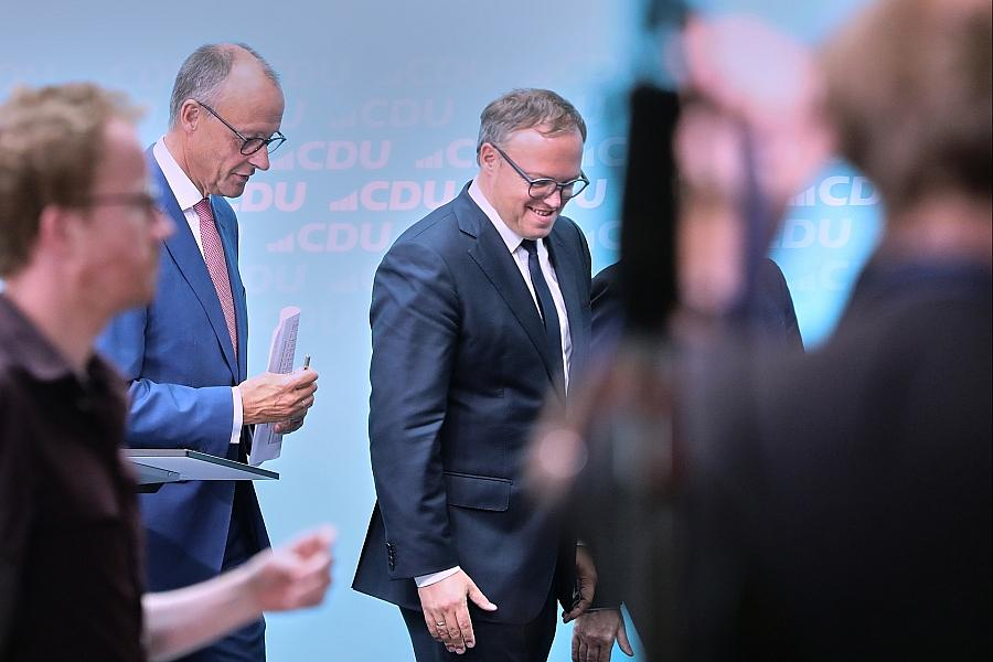 Voigt verteidigt Merz-Äußerungen zu Migration und Stadtbild