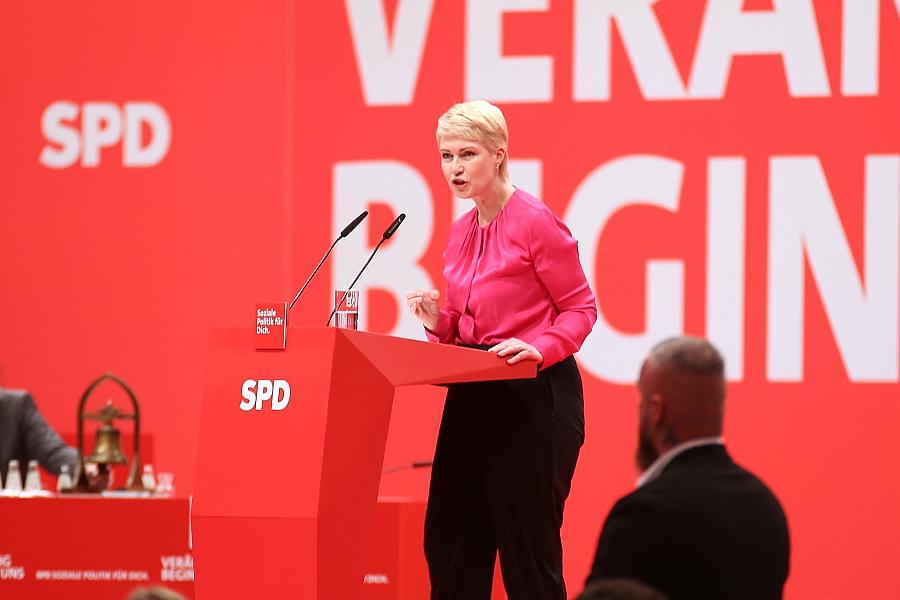 Schwesig fordert SPD-Rückbesinnung auf Arbeitnehmer gegen AfD-Zulauf