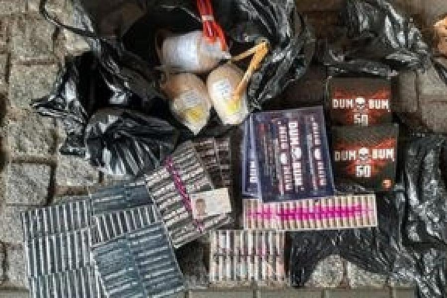 Bundespolizei stellt 5,2 Kilogramm verbotenes Feuerwerk an Grenze zu Tschechien sicher