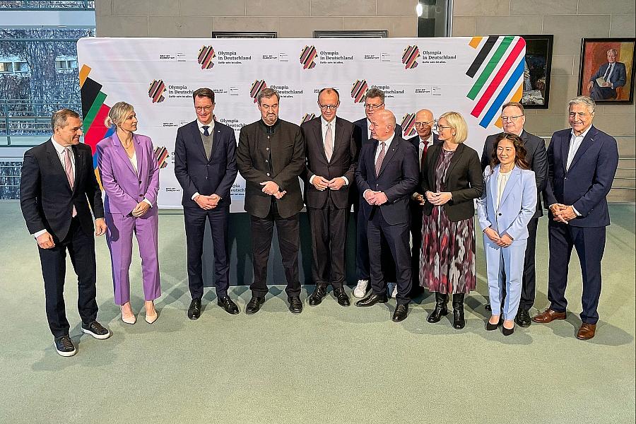 Deutschland plant Bewerbung um Olympische Spiele: Bundeskanzler Merz unterzeichnet politische Vereinbarung