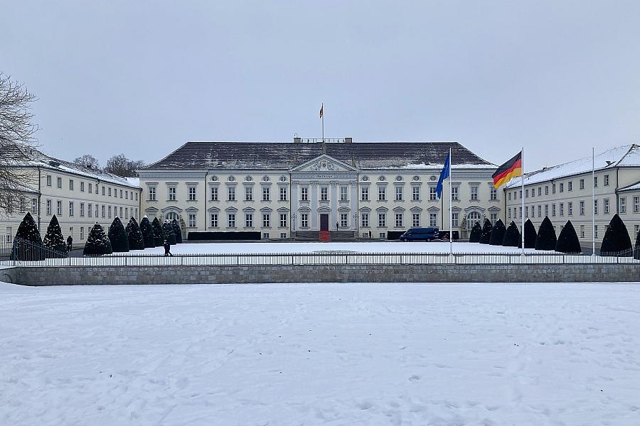 Umzug von Bundespräsident Steinmeier verzögert sich wegen Wintereinbruch