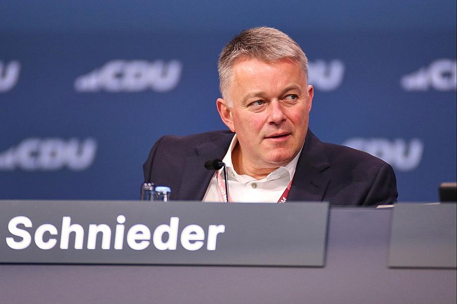 CDU-Spitzenkandidat Gordon Schnieder blickt optimistisch auf Endphase des Wahlkampfs in Rheinland-Pfalz