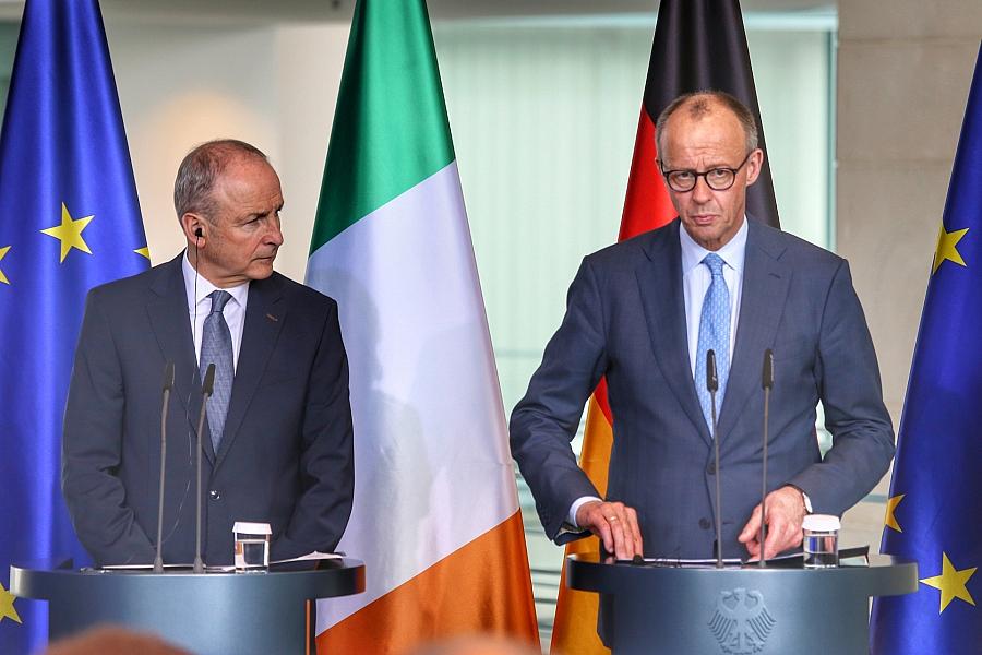 Merz und irischer Premier einig über EU-Finanzrahmen und Wettbewerbsfähigkeit