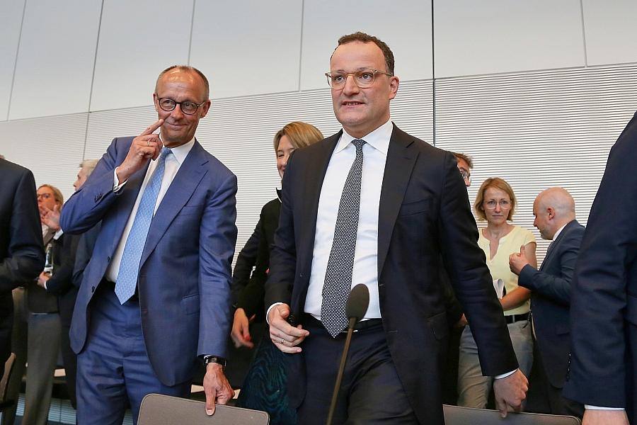 Jens Spahn als Fraktionschef der Union wiedergewählt