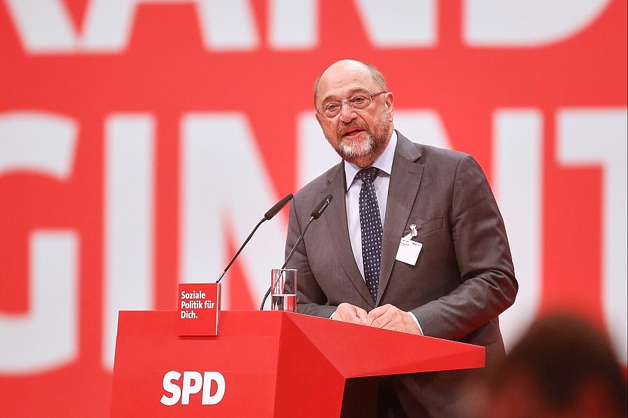 Martin Schulz verteidigt sozialdemokratische Prinzipien