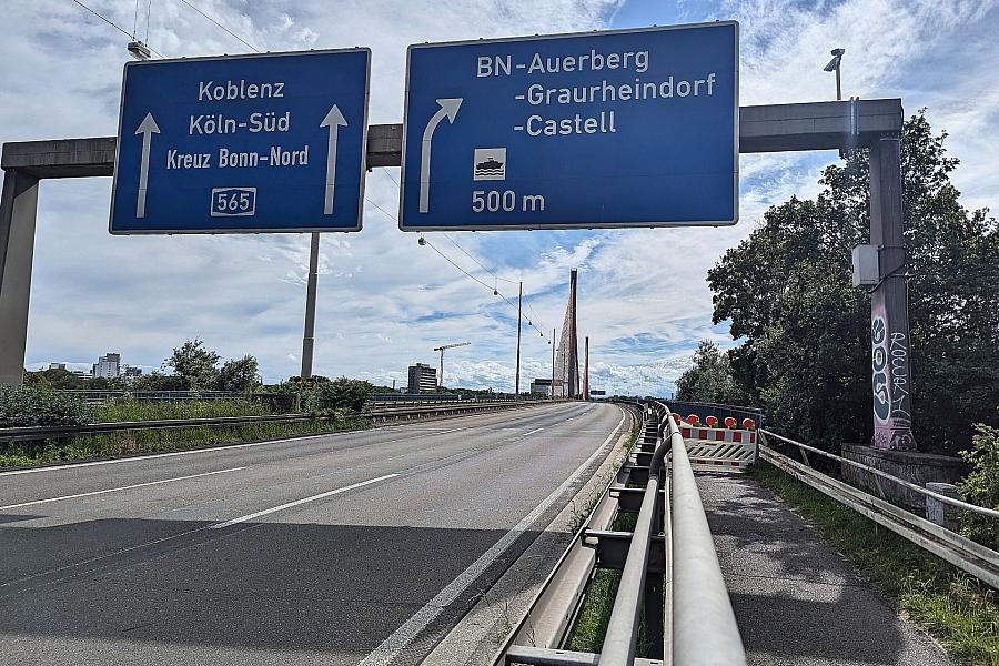 Grünen-Politiker Al-Wazir kritisiert falsche Prioritäten bei Brückensanierung nach Sperrung der A565-Nordbrücke in Bonn