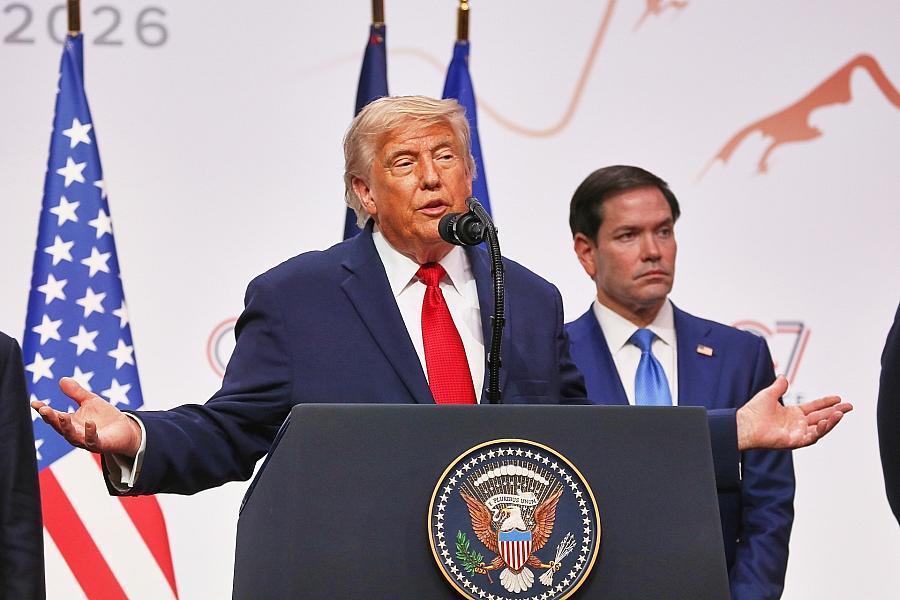 G7-Gipfel in Évian-les-Bains: Trump lobt Gipfel als Erfolg