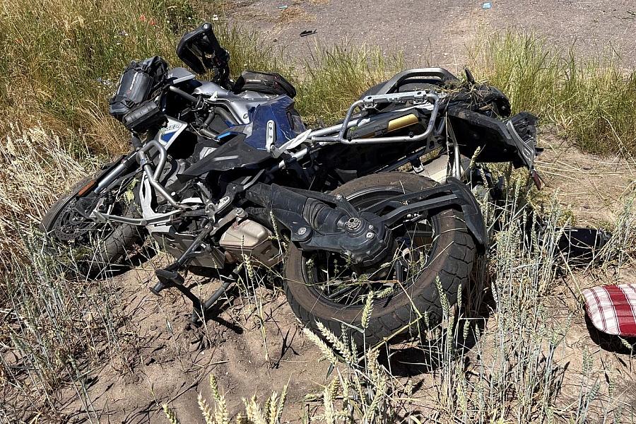 Schwerer Motorradunfall auf der B246 bei Möckern