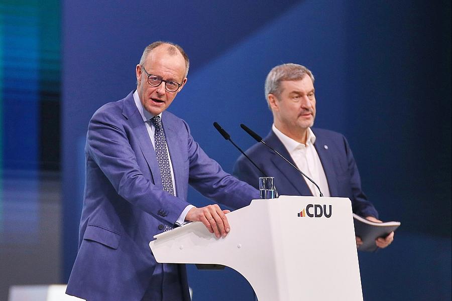 CDU/CSU-Fraktionsvorsitz: Merz und Söder beanspruchen alleiniges Vorschlagsrecht für Spahn-Nachfolge