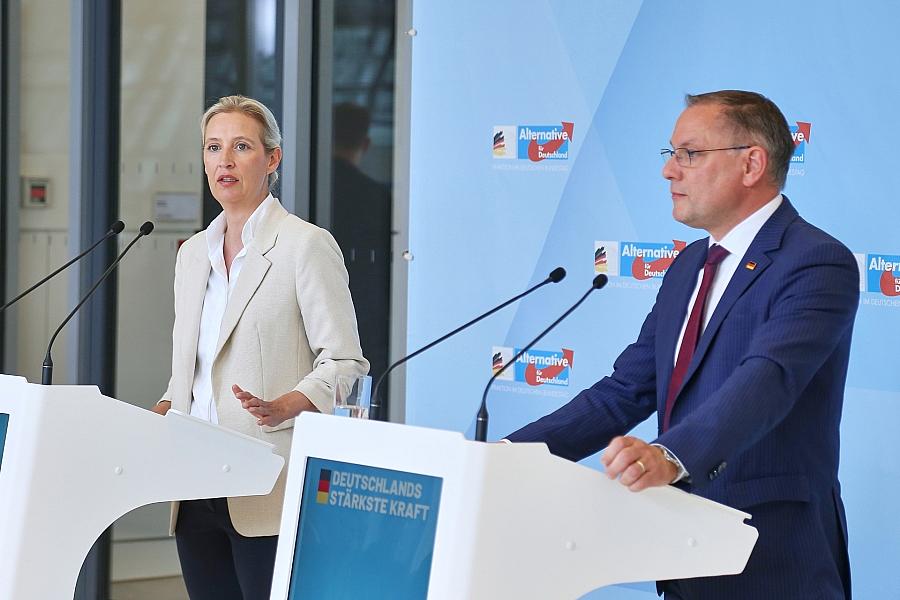 Weidel und Chrupalla fordern Abbruch der Listenwahl in Nordrhein-Westfalen