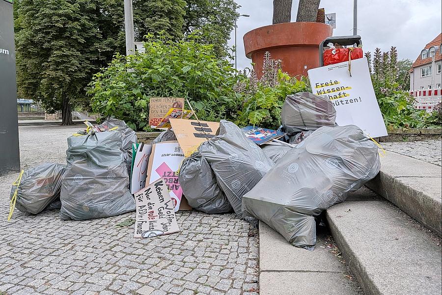Anti-AfD-Proteste in Erfurt abgeflaut – Sicherheitsmaßnahmen bleiben bestehen