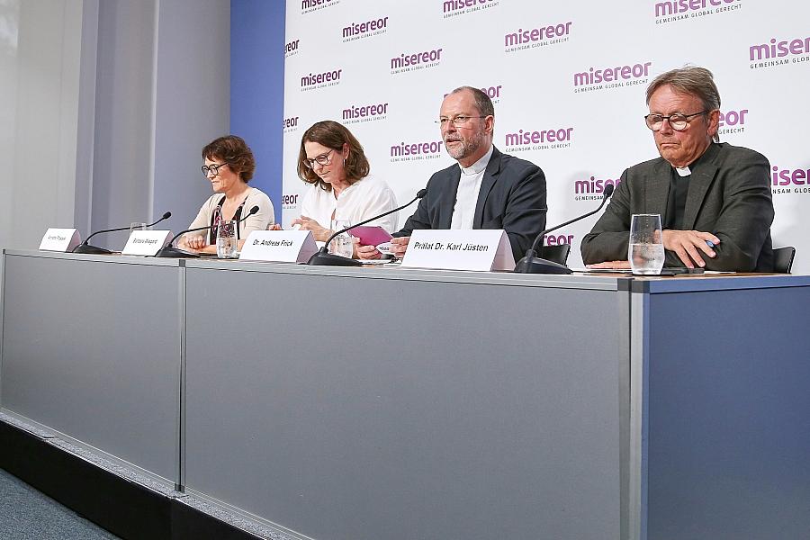 Misereor fordert mehr diplomatische Konfliktlösungen und kritisiert Kürzungen im Entwicklungsetat