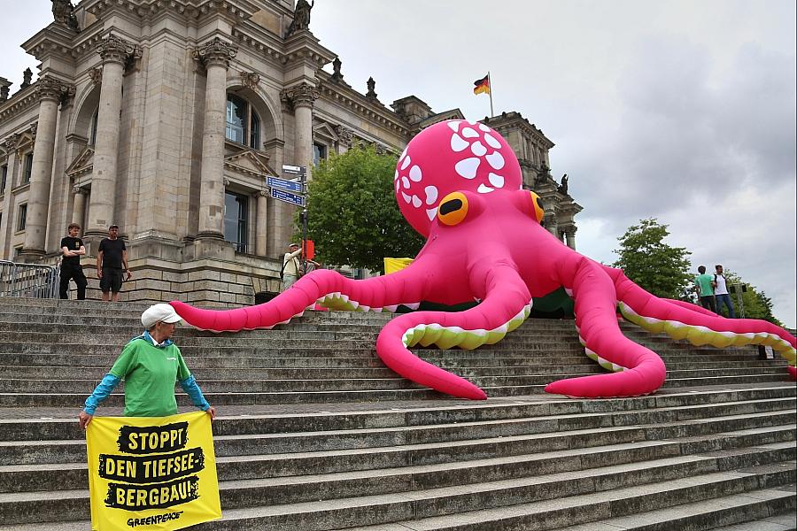 Greenpeace: Bundesregierung fördert Tiefseebergbau-Technik trotz Bekenntnis zu Moratorium