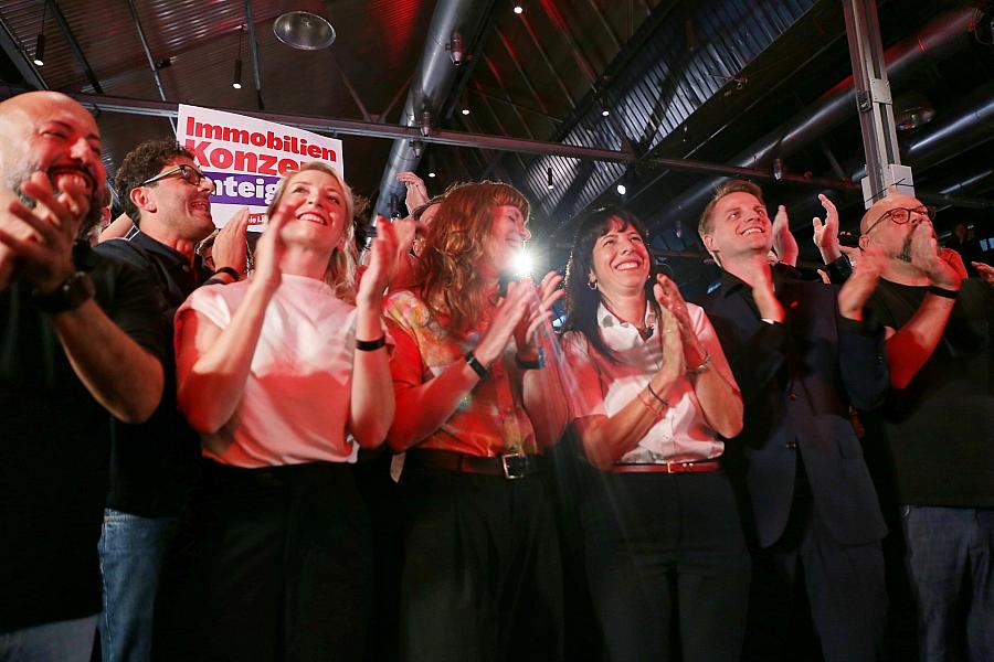 Berlin-Wahl: Linke laut ARD/ZDF-Prognosen stärkste Kraft